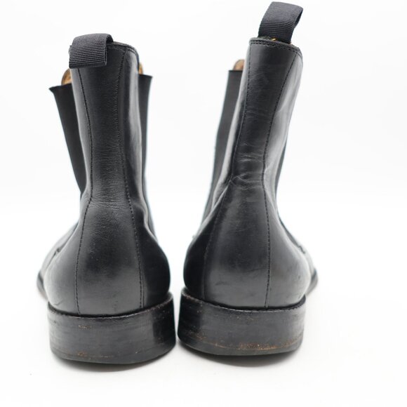 Beckett Simonon Bolton Chelsea Boots Men's 12 Black Leather Dress Shoes Pull On - Picture 5 of 13